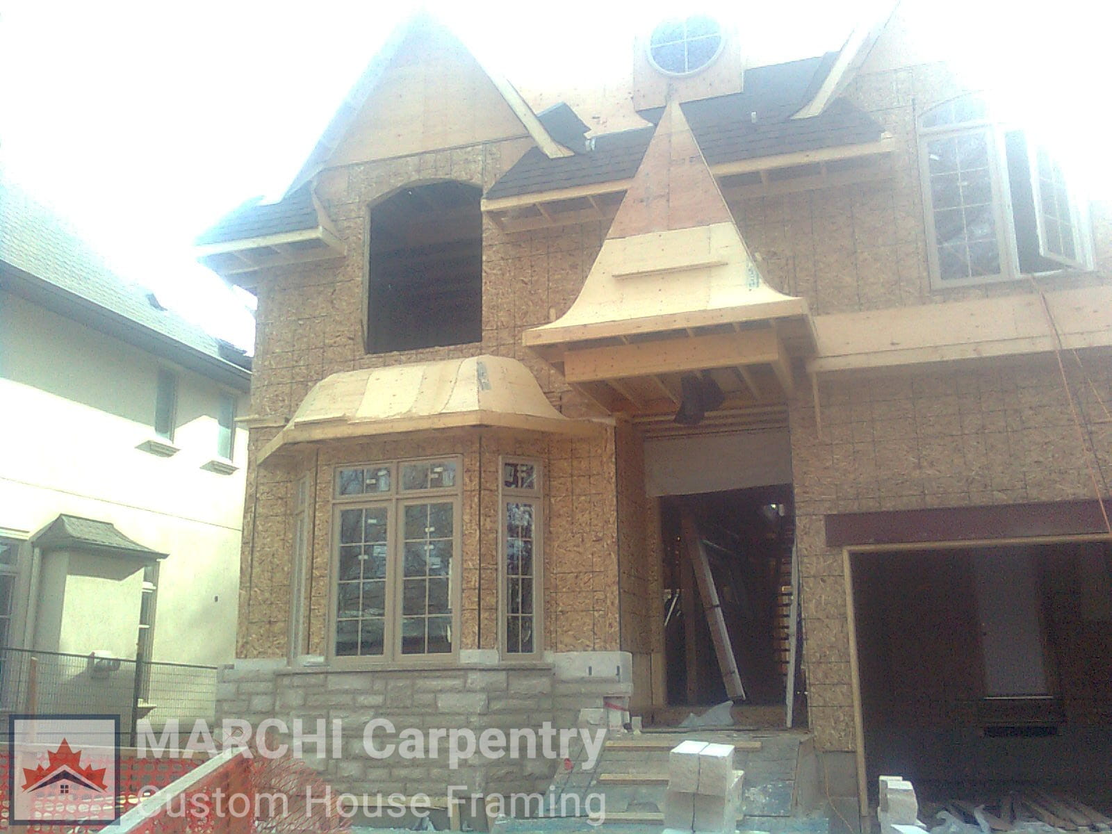 Residential wall and floor framing by Marchi Carpentry